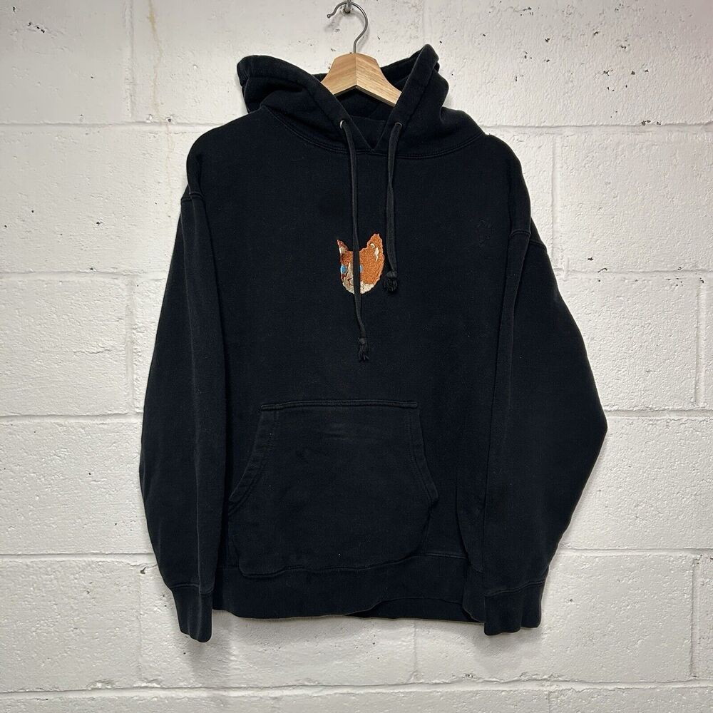 FW15 Golf Wang Embroidered Kill Cat Hoodie “Black” 2024